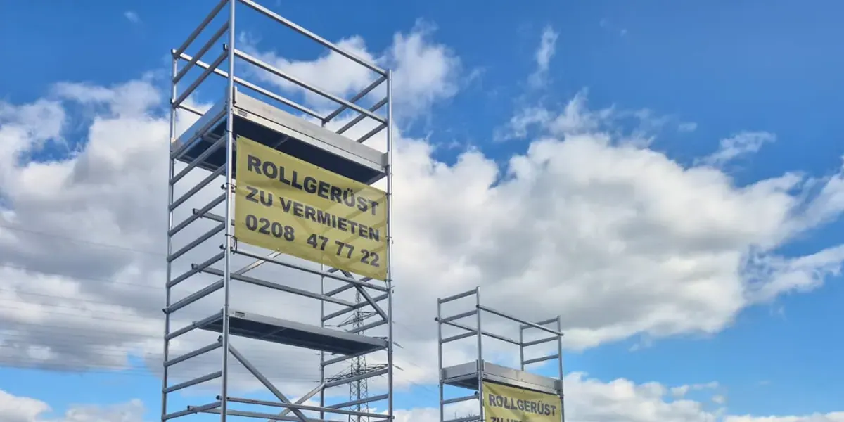 Rollgerüst zur Miete bei Langlitz